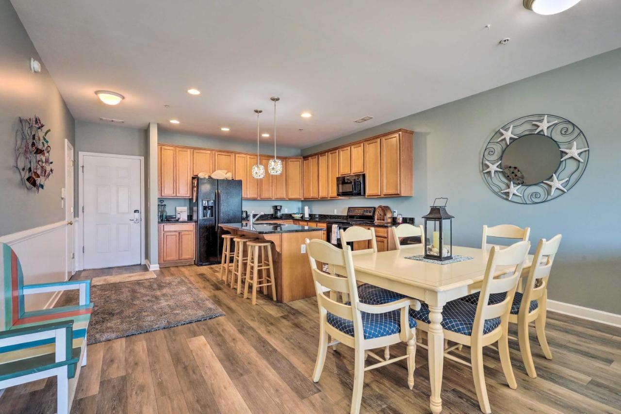 Downtown Ocean City Condo Balcony With Inlet View Ngoại thất bức ảnh