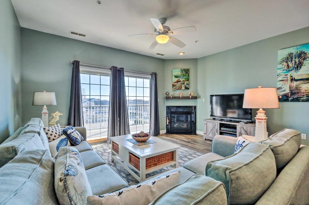 Downtown Ocean City Condo Balcony With Inlet View Ngoại thất bức ảnh