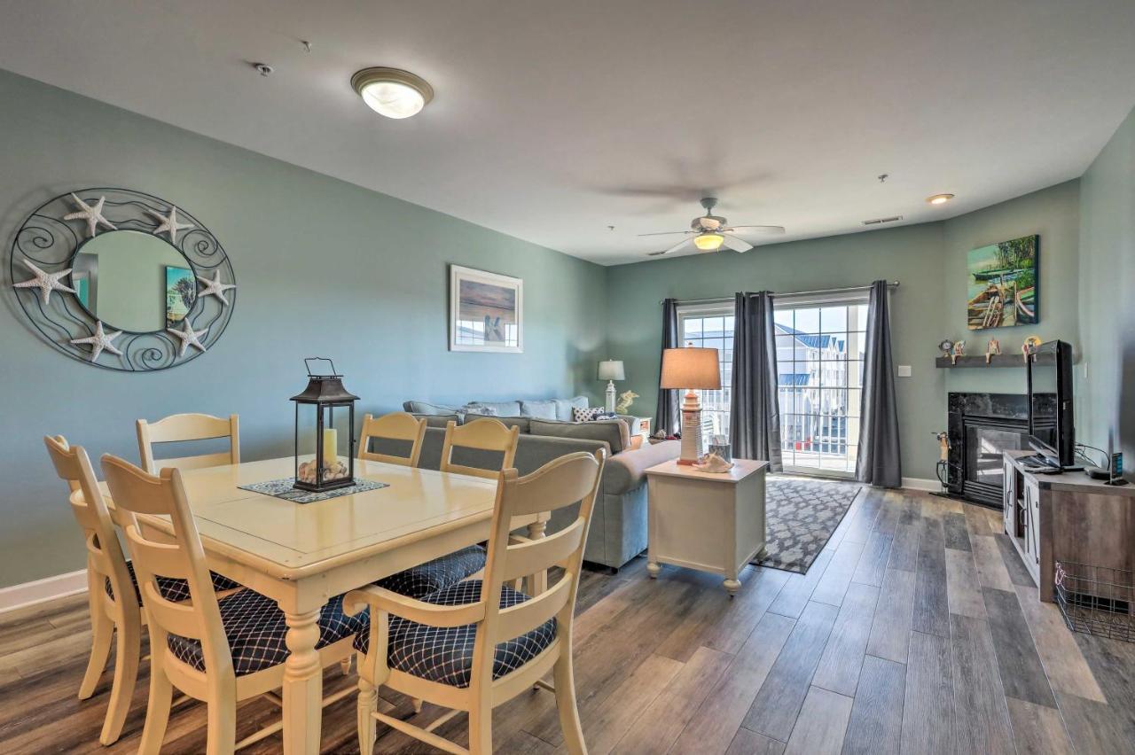 Downtown Ocean City Condo Balcony With Inlet View Ngoại thất bức ảnh