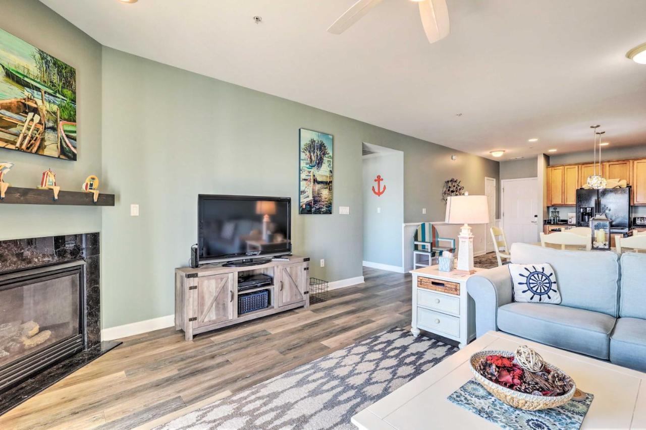 Downtown Ocean City Condo Balcony With Inlet View Ngoại thất bức ảnh