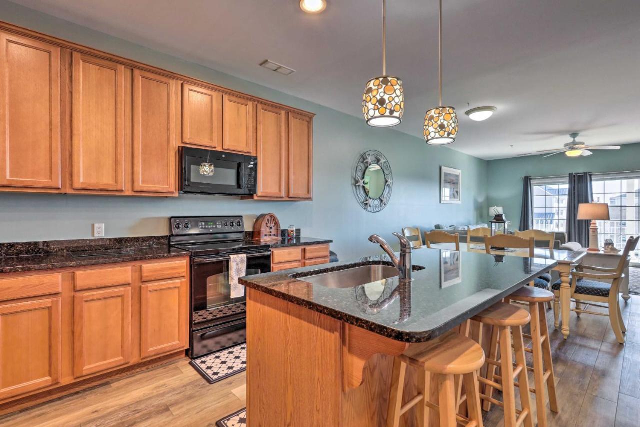 Downtown Ocean City Condo Balcony With Inlet View Ngoại thất bức ảnh